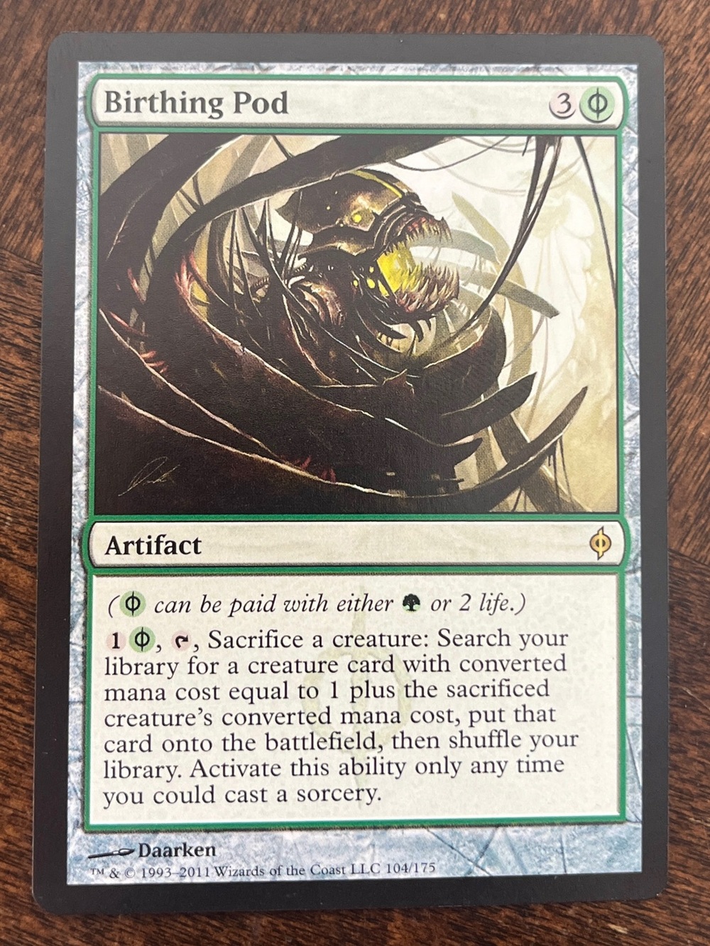 Birthing Pod New Phyrexia MTG Regular Lightly Played
